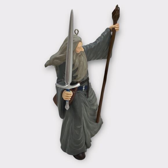 Hallmark Gandalf the Grey Christmas Ornament 2012 Lord of the Rings Hobbit - Picture 5 of 9